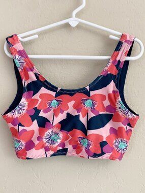 Tea Collection Reversible Swim Top NWOT • 8 Years